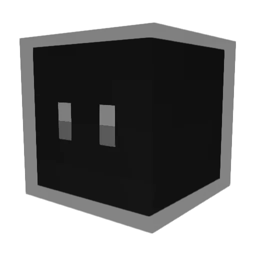 Davidosinca Minecraft avatar head, 3D render