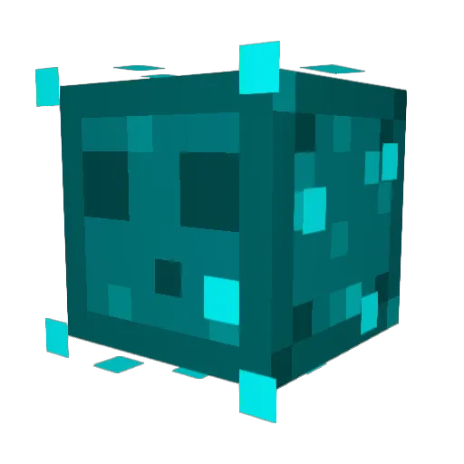 Davidra_ Minecraft avatar head, 3D render