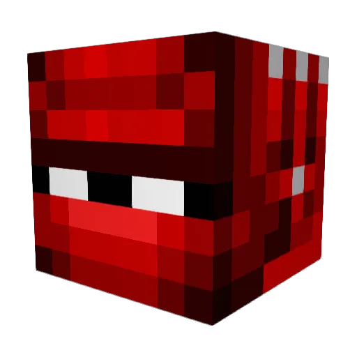 Davidtjuh Minecraft avatar head, 3D render
