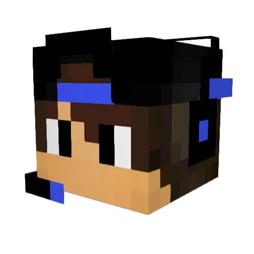 Daviduccio080202 Minecraft avatar head, 3D render