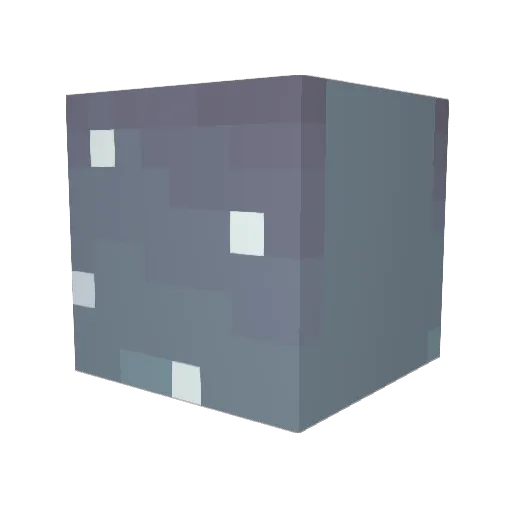 Davignonn Minecraft avatar head, 3D render