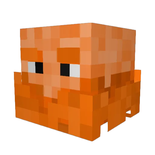 Davilubo Minecraft avatar head, 3D render