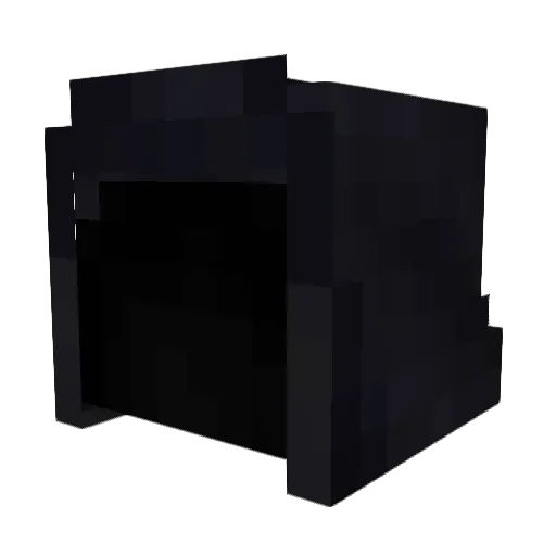 Davinormalclick Minecraft avatar head, 3D render