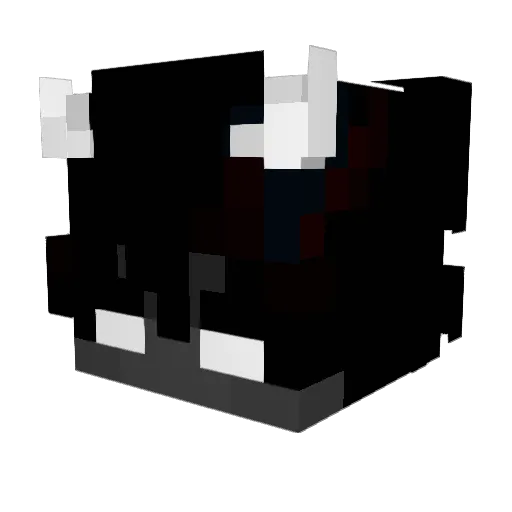 Davisal Minecraft avatar head, 3D render
