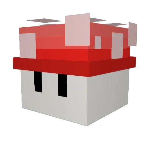 Davius_XD Minecraft avatar head, 3D render