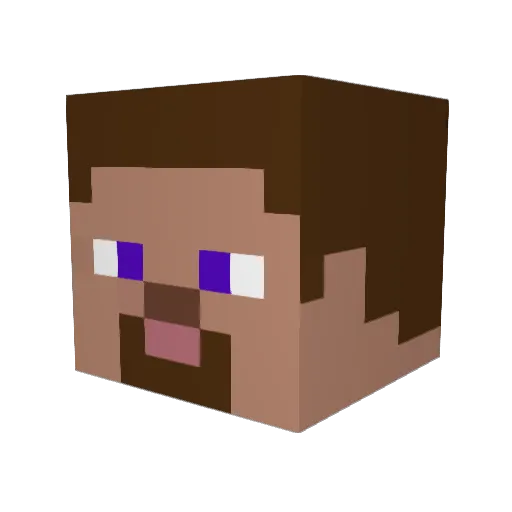Davokin29 Minecraft avatar head, 3D render