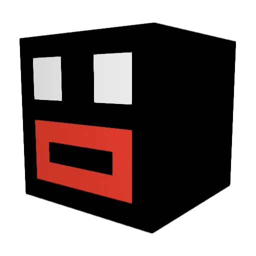 Davsen14 Minecraft avatar head, 3D render