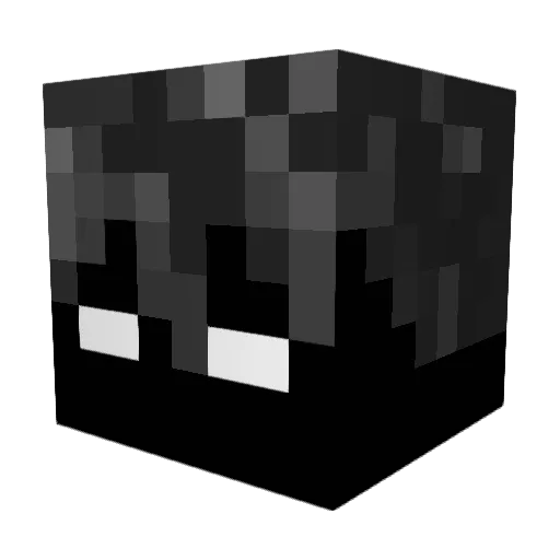 Davududu Minecraft avatar head, 3D render