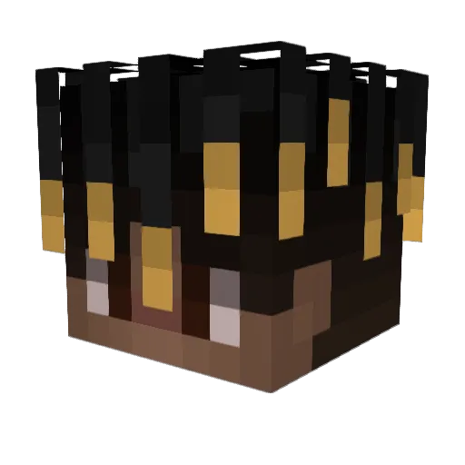 Davy_miles Minecraft avatar head, 3D render