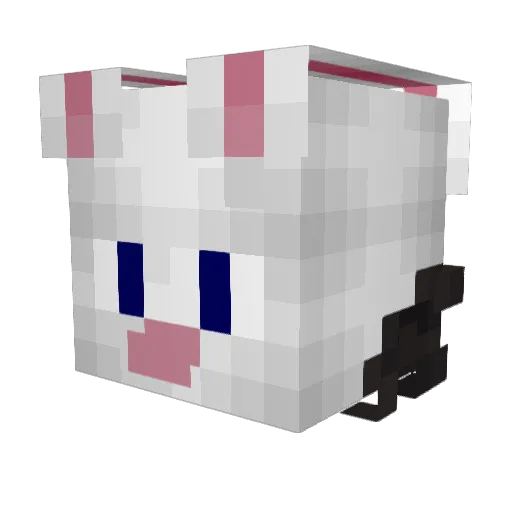 Daw_Mik Minecraft avatar head, 3D render