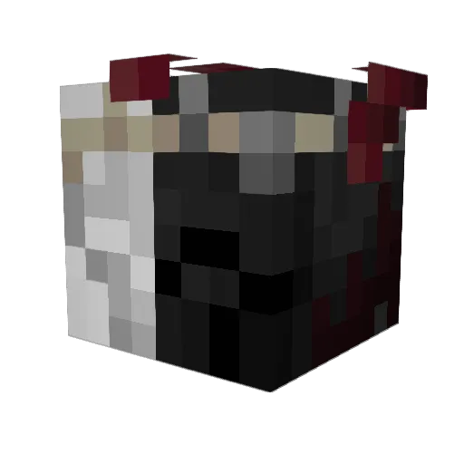 Daweed194 Minecraft avatar head, 3D render