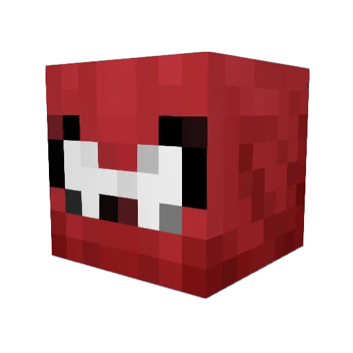 Daweed_ Minecraft avatar head, 3D render