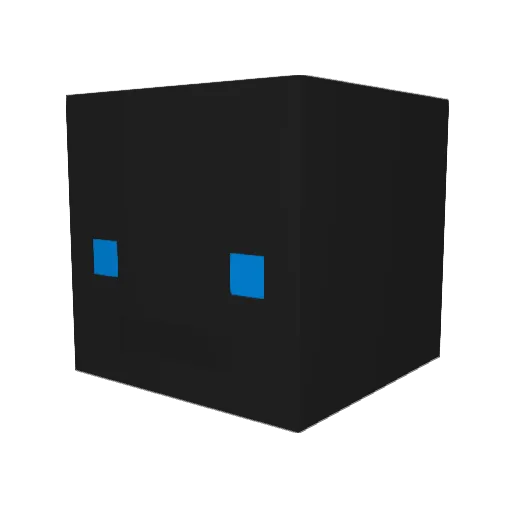 Daweinp Minecraft avatar head, 3D render