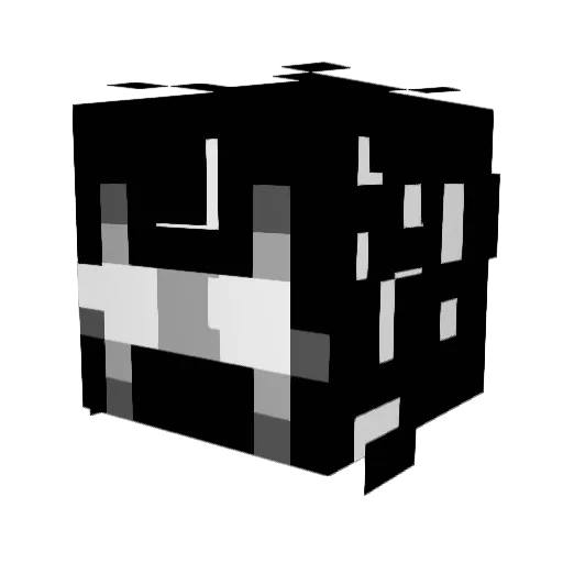 Dawg105 Minecraft avatar head, 3D render