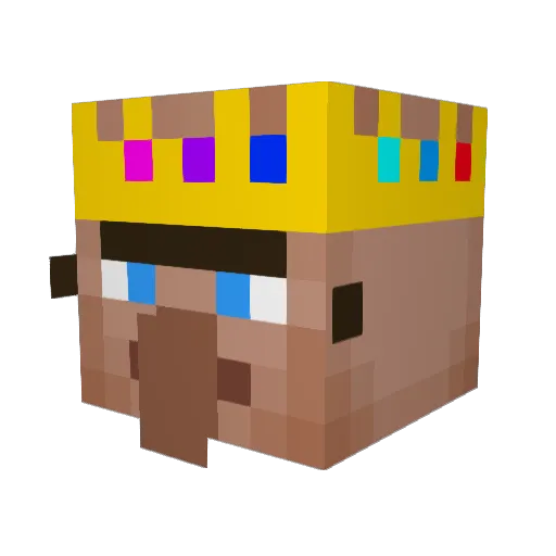 Dawid97 Minecraft avatar head, 3D render