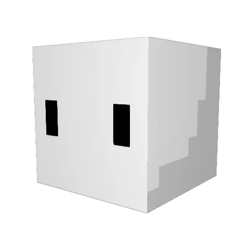 DawidBajceps Minecraft avatar head, 3D render