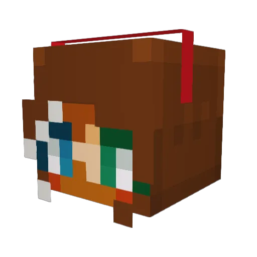 DawnSlays Minecraft avatar head, 3D render