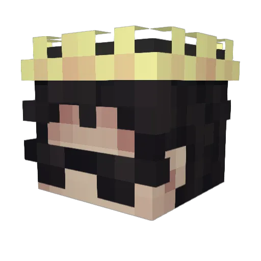 DawnofAnt Minecraft avatar head, 3D render