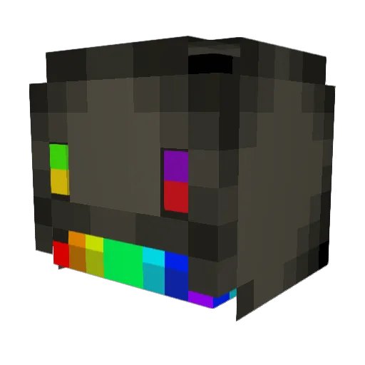 DawsDaws Minecraft avatar head, 3D render