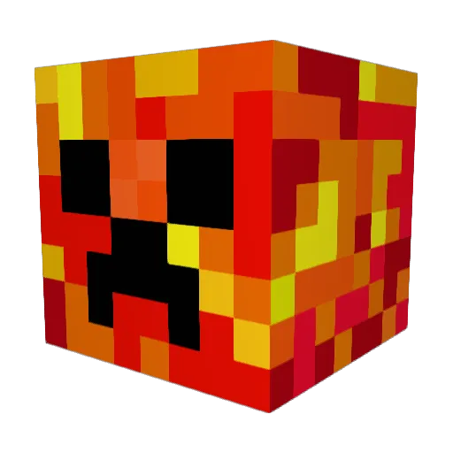 Daxinator9421 Minecraft avatar head, 3D render