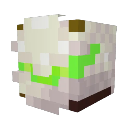 Day4me23 Minecraft avatar head, 3D render