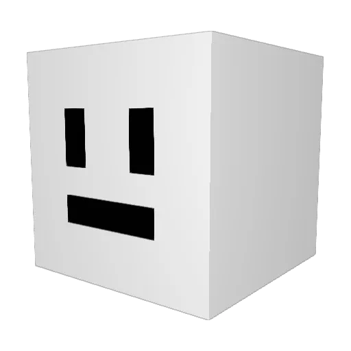 DayXoryt Minecraft avatar head, 3D render