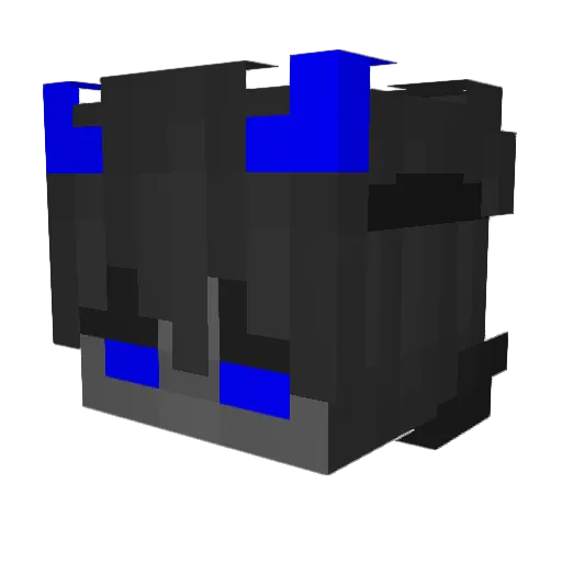 DayZerter Minecraft avatar head, 3D render