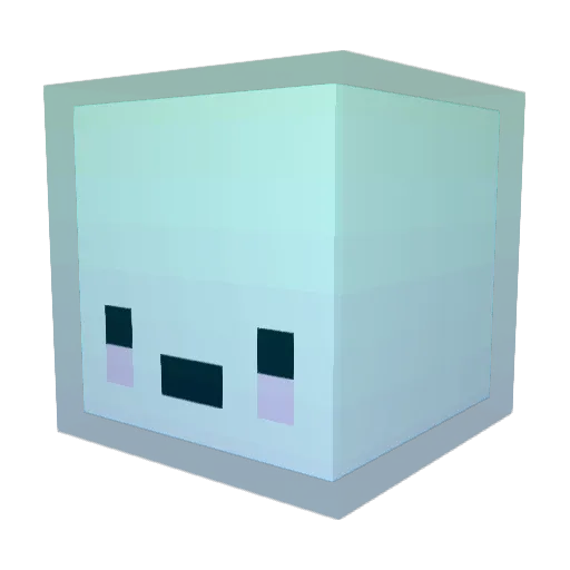 DayaURI Minecraft avatar head, 3D render