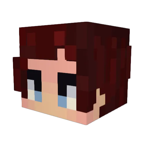 Daybreak____ Minecraft avatar head, 3D render