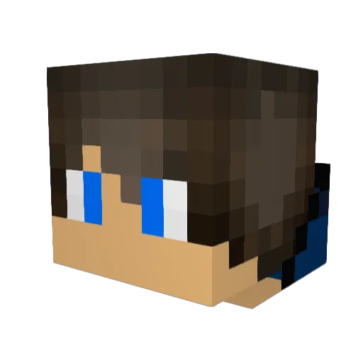 Daydo_78 Minecraft avatar head, 3D render