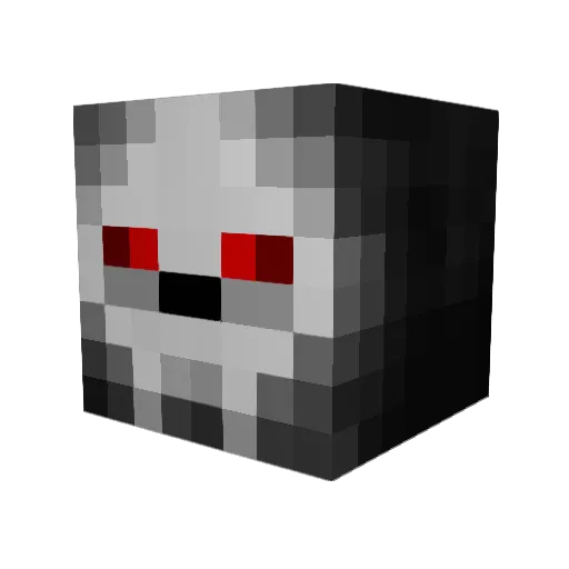 Daydominator Minecraft avatar head, 3D render