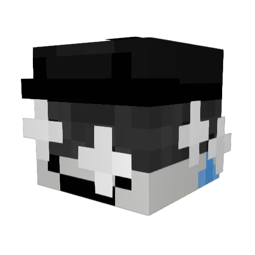 Daylight_Savingz Minecraft avatar head, 3D render