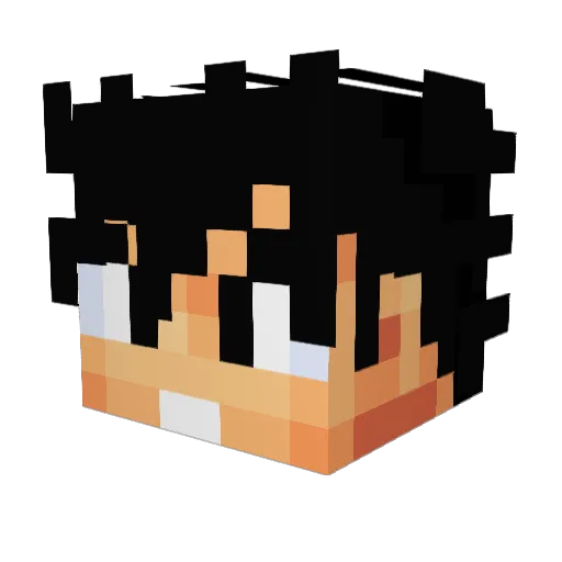 Daymont Minecraft avatar head, 3D render