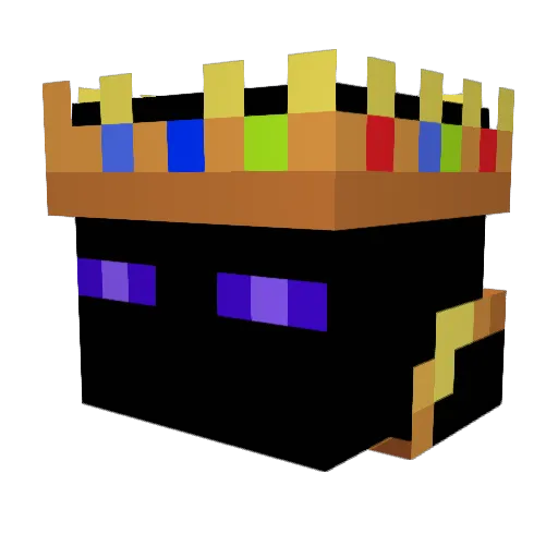 Daystroiar Minecraft avatar head, 3D render