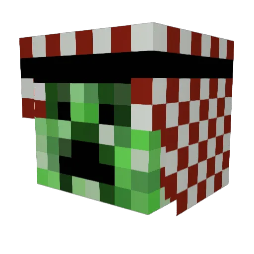 DaytonOnTop Minecraft avatar head, 3D render