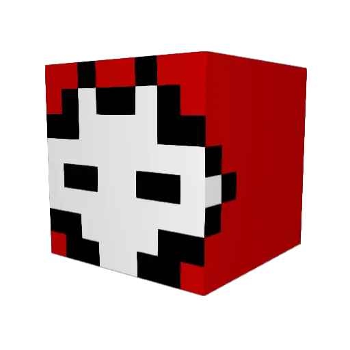 Dazed1440 Minecraft avatar head, 3D render