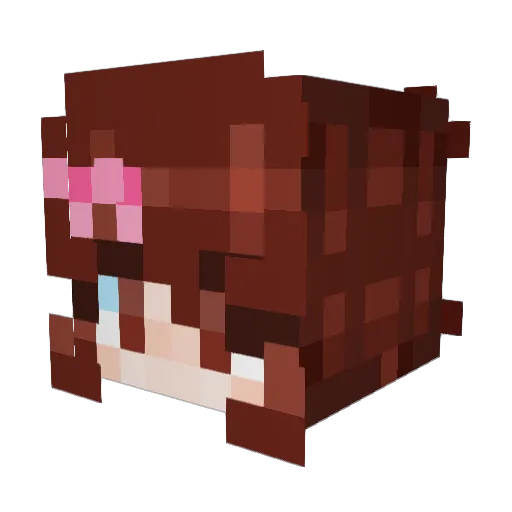 DazedanConfused Minecraft avatar head, 3D render