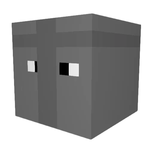 DazenGuile8064 Minecraft avatar head, 3D render