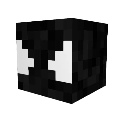 Dblocc Minecraft avatar head, 3D render