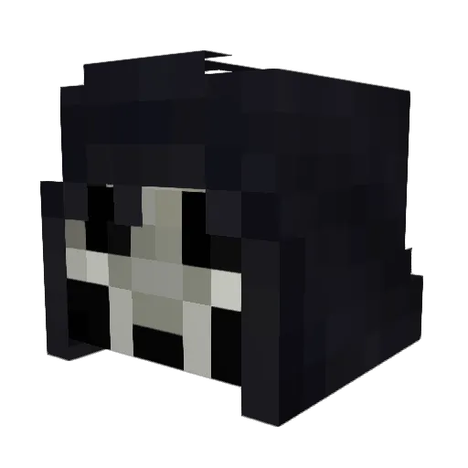 Dcimo Minecraft avatar head, 3D render
