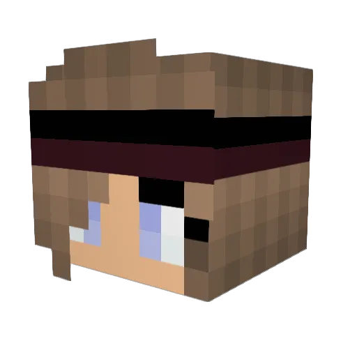 DctrStr4nge Minecraft avatar head, 3D render