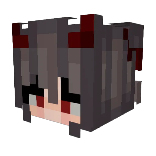 Dcyoung28 Minecraft avatar head, 3D render