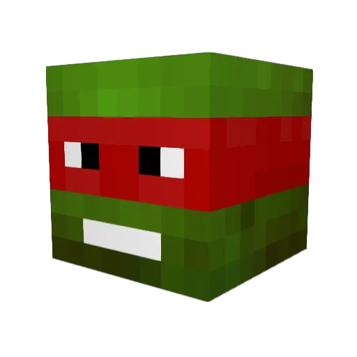 Ddaniel1999 Minecraft avatar head, 3D render
