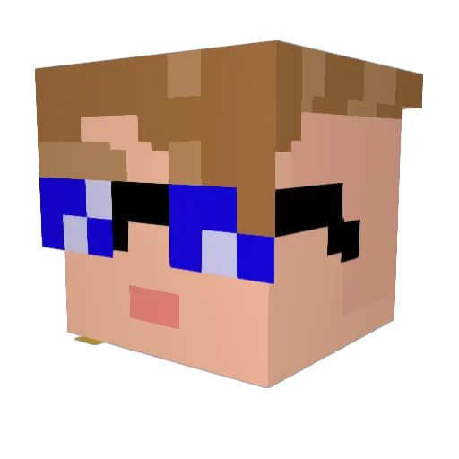 Ddanniel96_pro Minecraft avatar head, 3D render