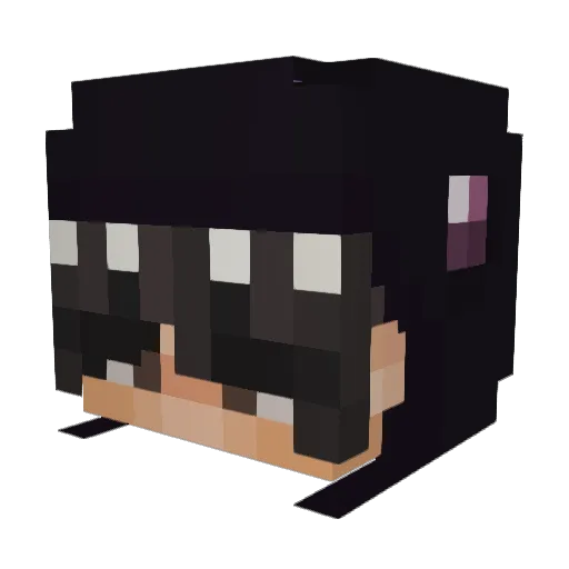 Ddreamgoonn Minecraft avatar head, 3D render