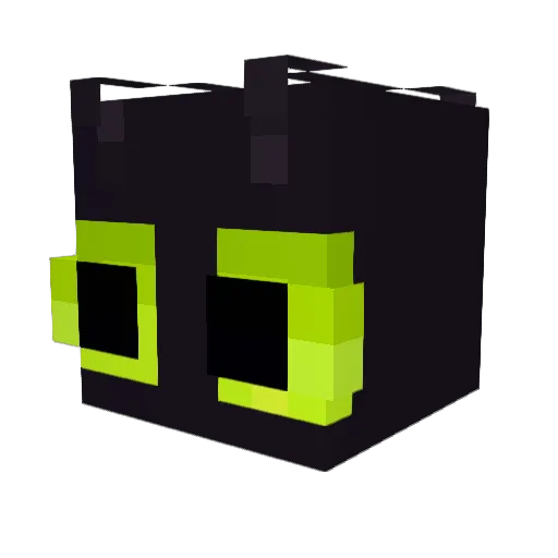 Ddytmm Minecraft avatar head, 3D render