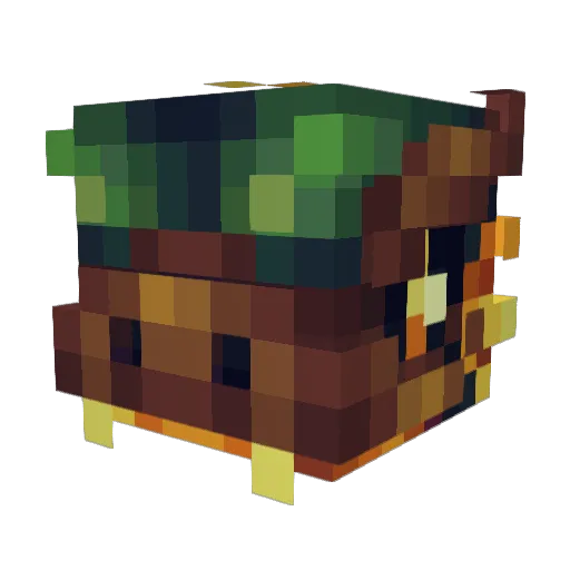 De4thHound103 Minecraft avatar head, 3D render