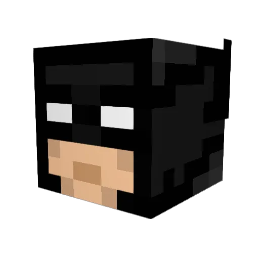 DeAN193xD Minecraft avatar head, 3D render