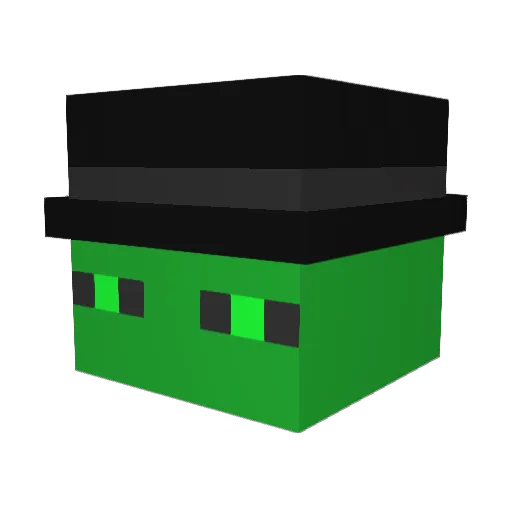 DeAdLyDMK123456 Minecraft avatar head, 3D render