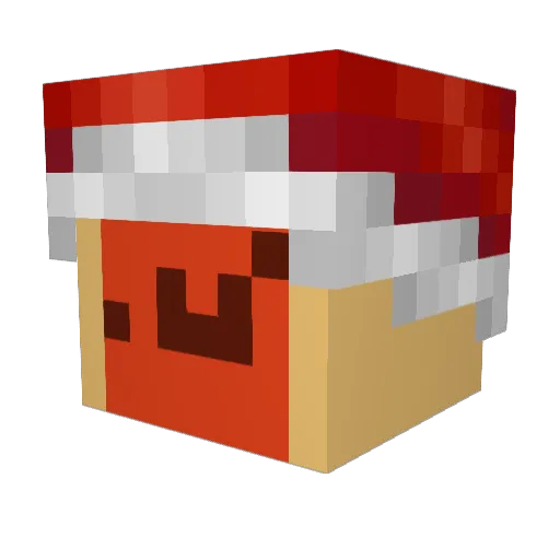 DeChambord Minecraft avatar head, 3D render